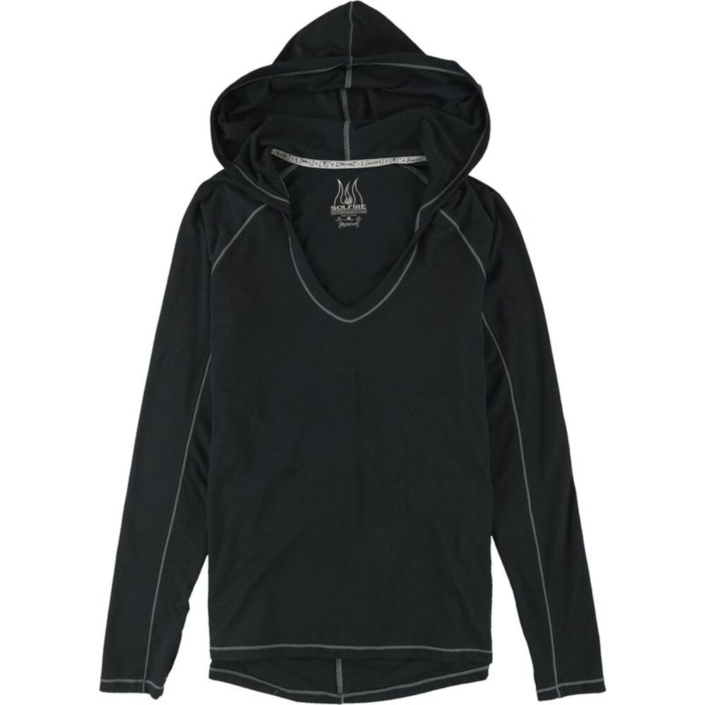 SOLFIRE Womens Cut It Out Hoodie Sweatshirt, NWT